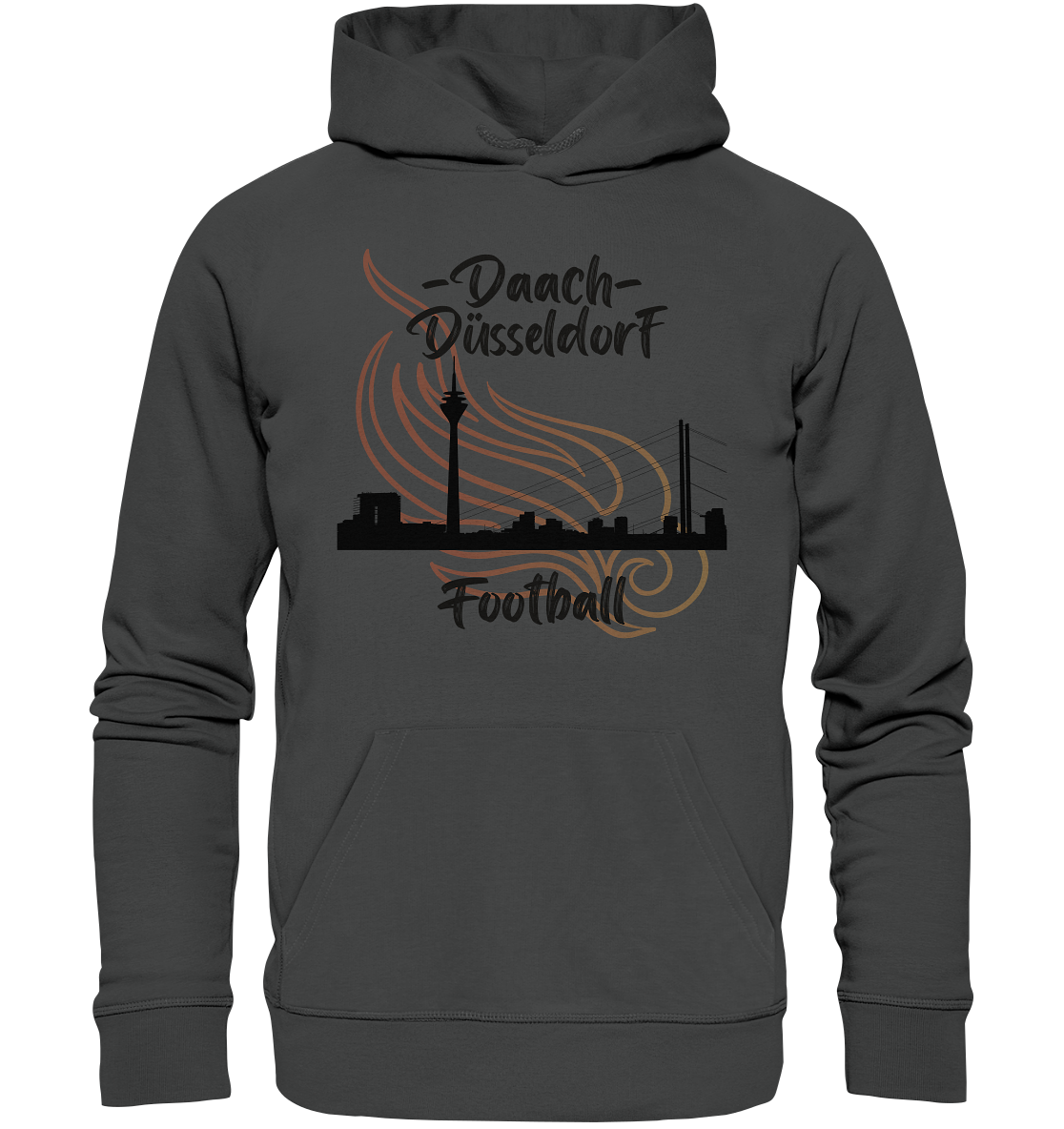 Daach - Düsseldorf Football - Organic Basic Hoodie - Football Unity Football Unity