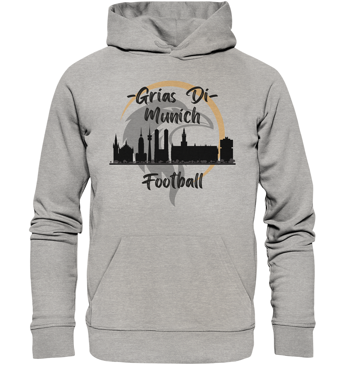 Grias Di - Munich Football - Organic Basic Hoodie - Football Unity Football Unity