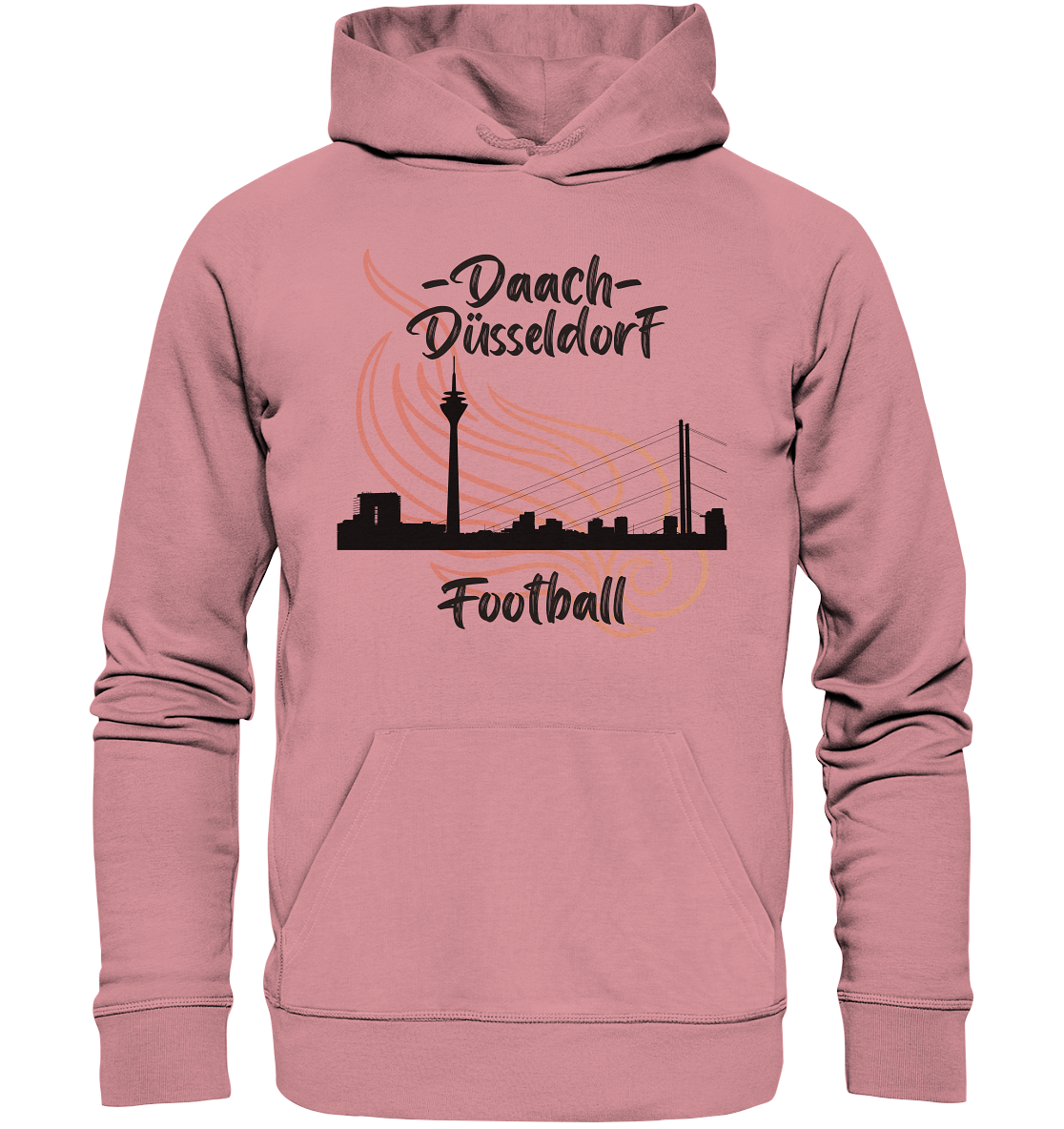 Daach - Düsseldorf Football - Organic Basic Hoodie - Football Unity Football Unity