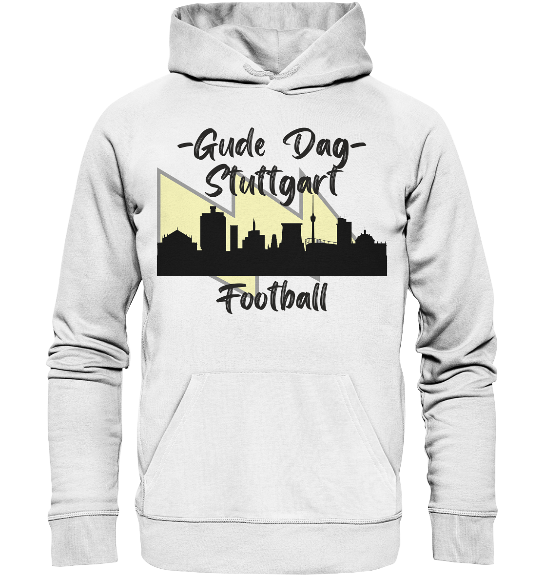 Gude Dag - Stuttgart Football - Organic Basic Hoodie - Football Unity Football Unity