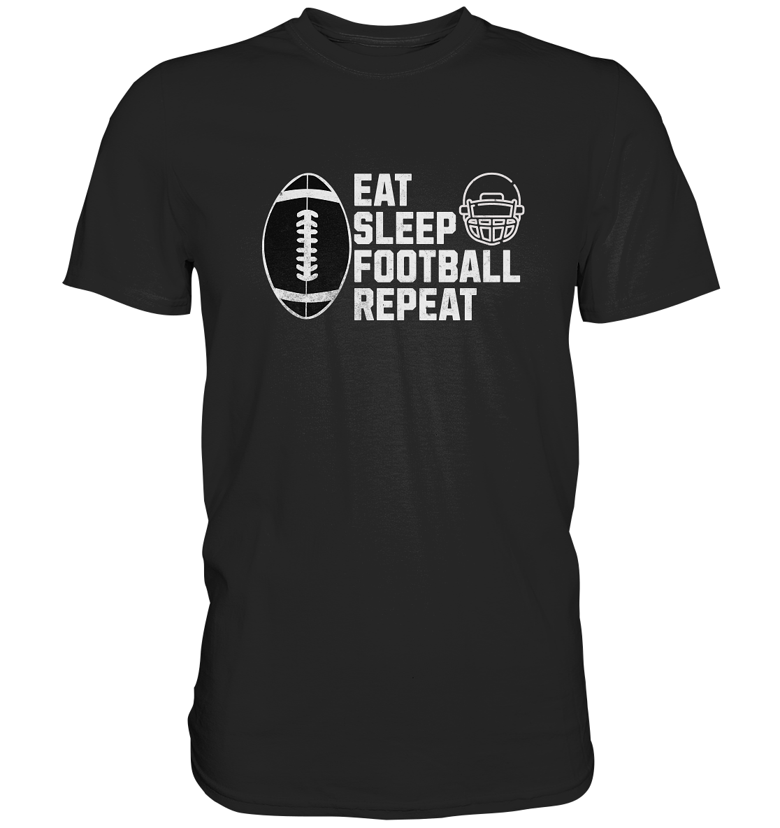 Eat Sleep Football Repeat - Premium Shirt - Football Unity Football Unity