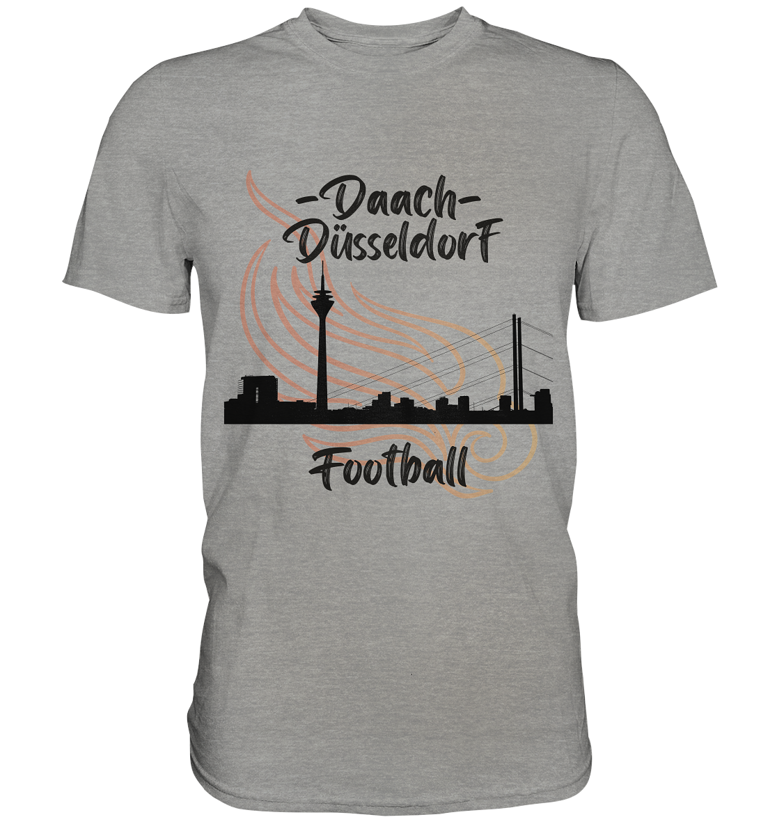Daach - Düsseldorf Football - Premium Shirt - Football Unity Football Unity