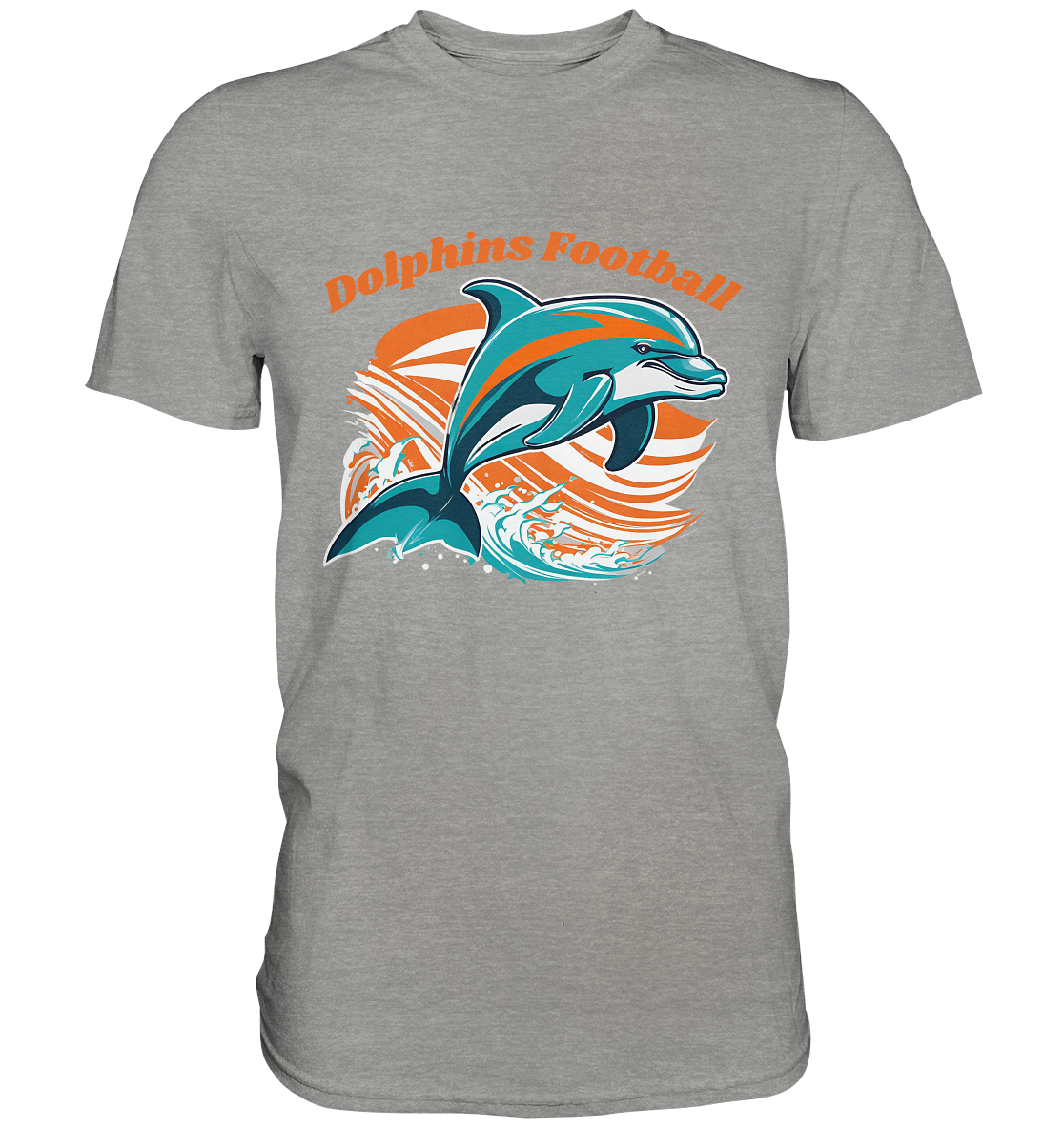 Dolphins Football Orange - Premium Shirt - Football Unity Football Unity