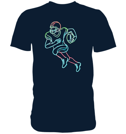 Neon Footballspieler - Premium Shirt - Football Unity